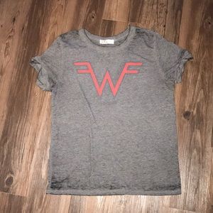 Heather Gray Weezer Graphic T-Shirt